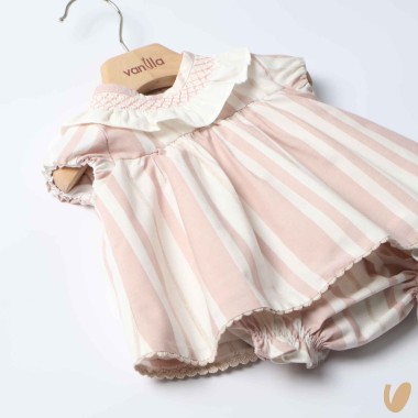 Mini abito righe e culotte Abito e Tute