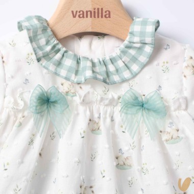 Mini abito coniglietti Abito e Tute