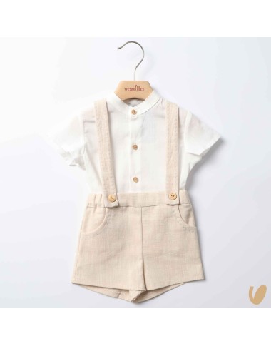 Shirt and bermuda linen