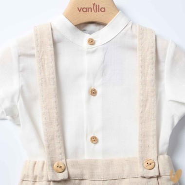 Camicia e bermuda lino Completo e Pagliaccetto