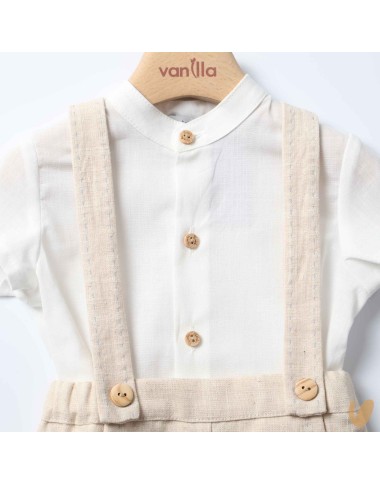 Camicia e bermuda lino Completo e Pagliaccetto