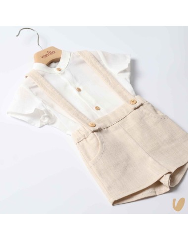 Camicia e bermuda lino Completo e Pagliaccetto