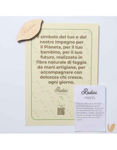 Completo nascita "Radici" Set Nascita e Uscita Clinica