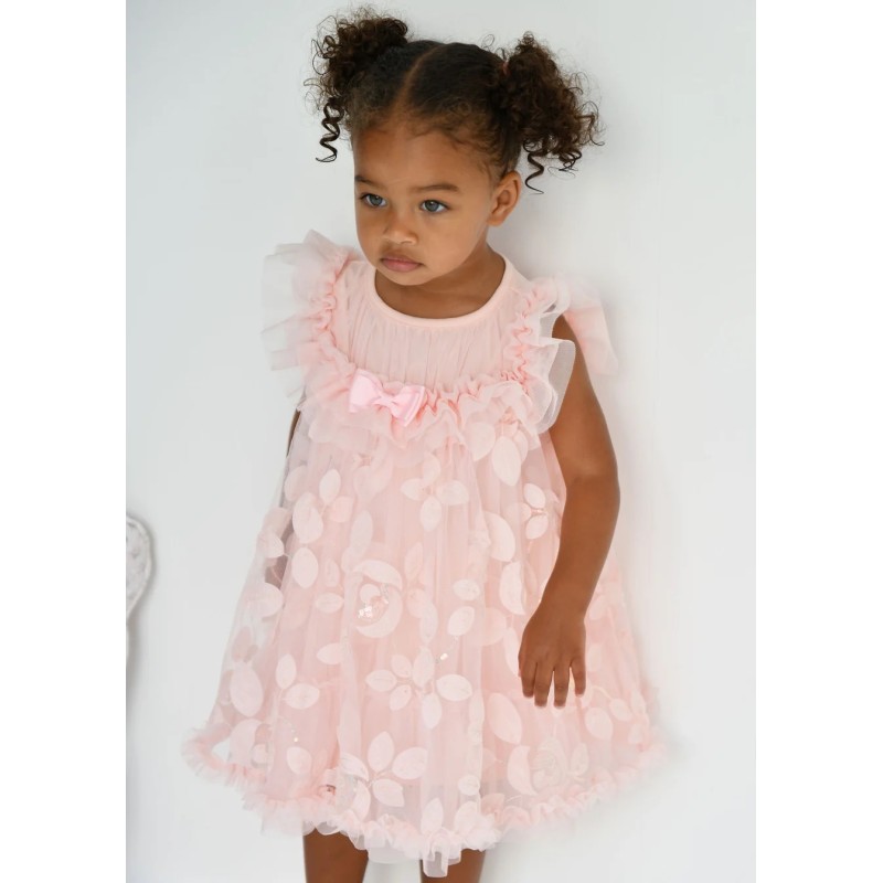 Abito in tulle fiori e paiettes Abito e Tute