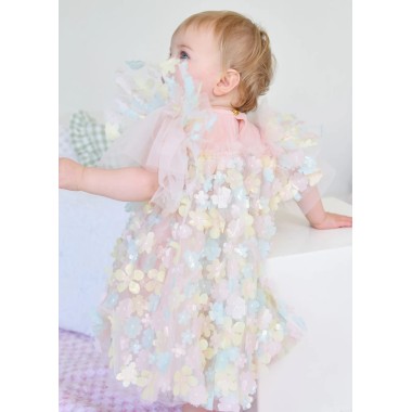 Abito in tulle fiori Abito e Tute