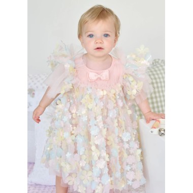 Abito in tulle fiori Abito e Tute
