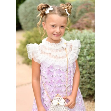 Abito in tulle e paiettes Abito e Tuta