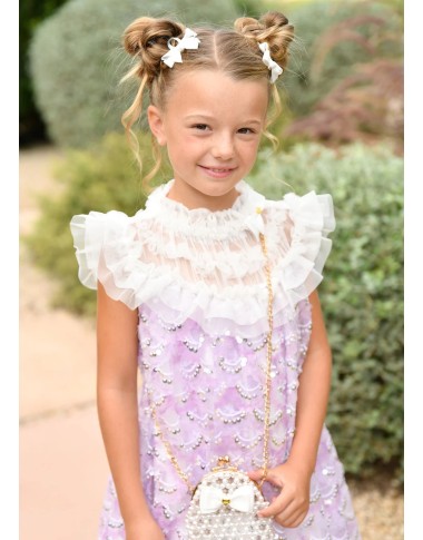 Tulle and Paiettes dress