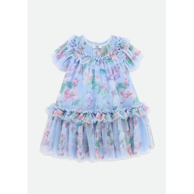 Abito in tulle a fiori Abito e Tuta