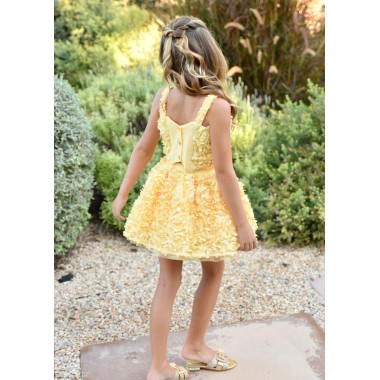 Top e Gonna fiori 3D Completo