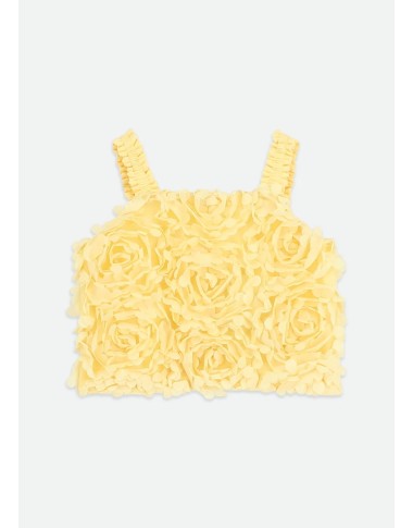 Top e Gonna fiori 3D Completo