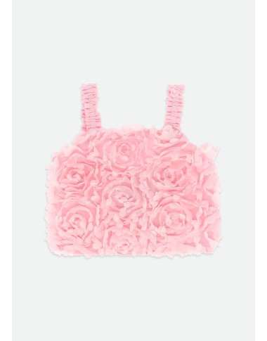 Top e Gonna fiori 3D Completo