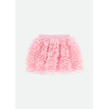 Top e Gonna fiori 3D Completo