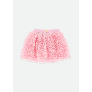 Top e Gonna fiori 3D Completo