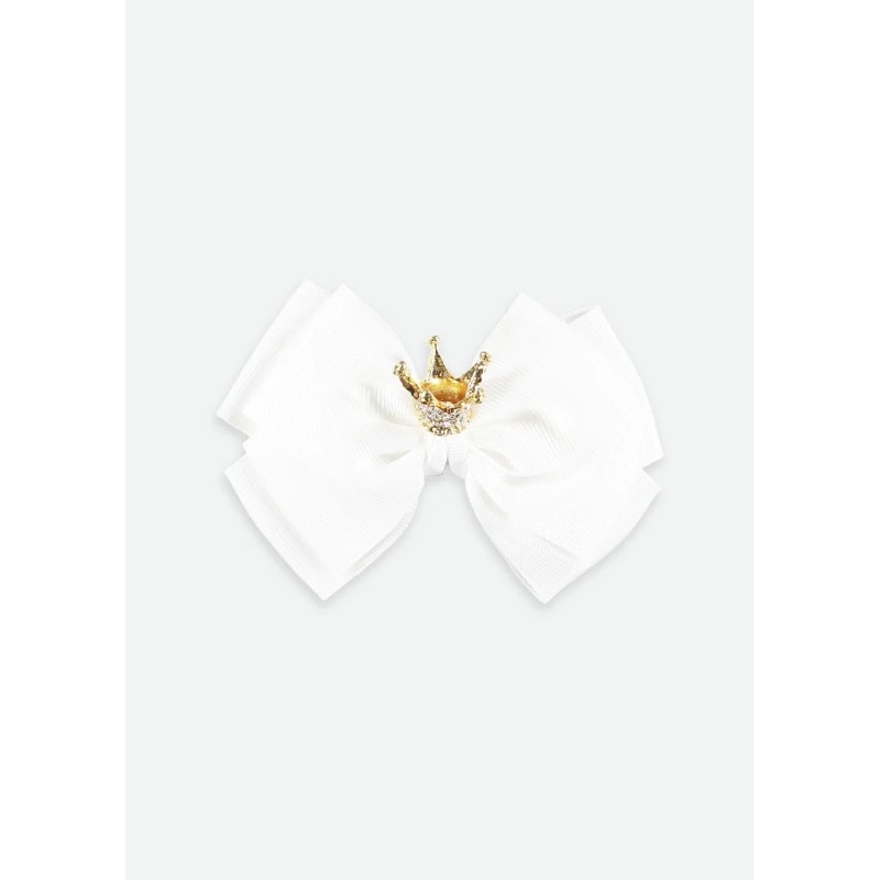 Fermaglio con Fiocco Grande e corona Mollette e Fermagli