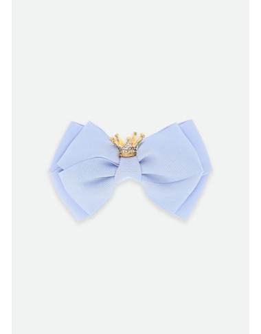 Clasp with large bow and crown