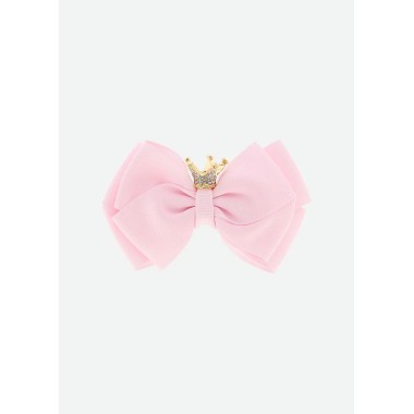 Fermaglio con Fiocco Grande e corona Mollette e Fermagli