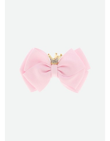 Clasp with large bow and crown