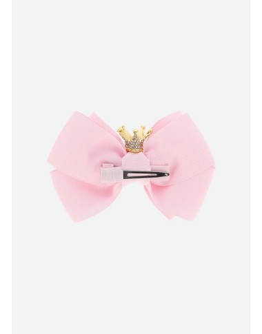 Clasp with large bow and crown