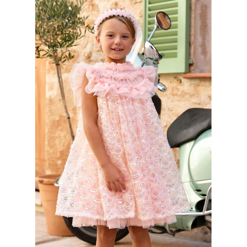 Abito in tulle e paiettes Abito e Tuta