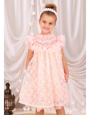 Tulle and Paiettes dress