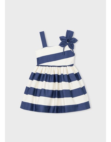 Asymmetrical flower dress