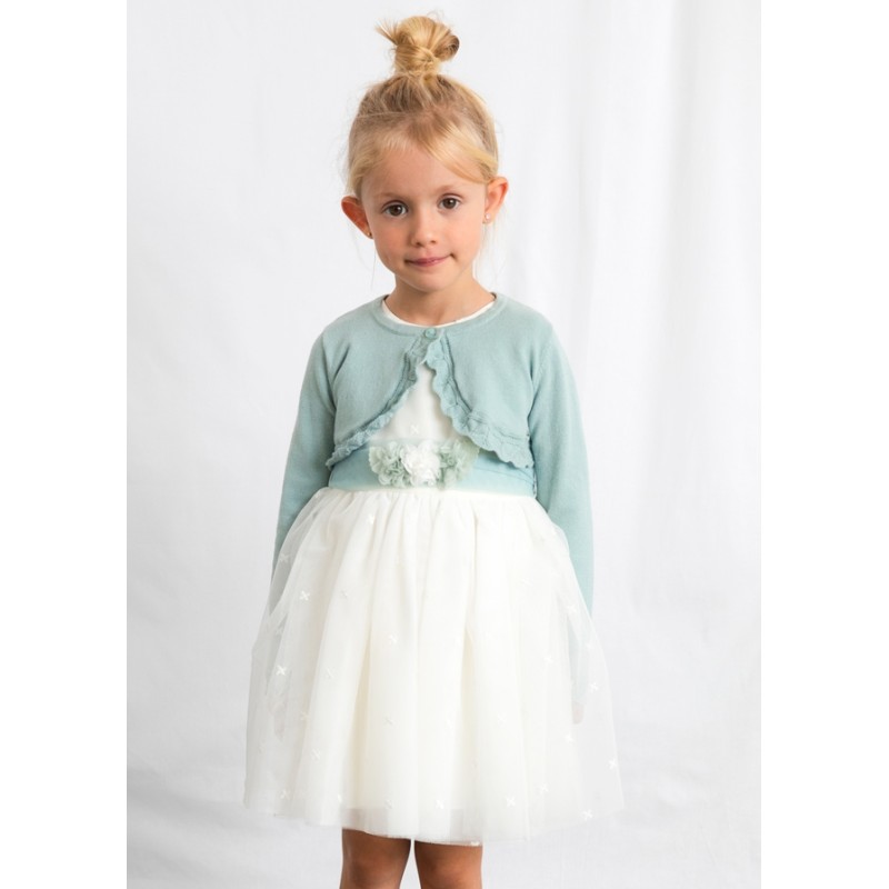 Bolerino tricot smerlato Cardigan e Maglia