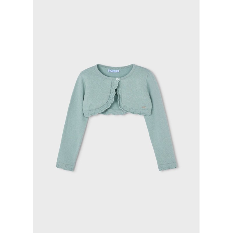 Bolerino tricot smerlato Cardigan e Maglia