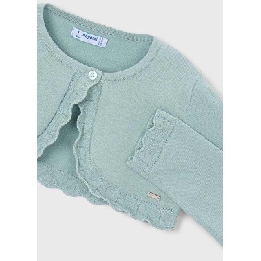 Bolerino tricot smerlato Cardigan e Maglia