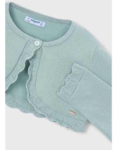 Bolerino tricot smerlato Cardigan e Maglia