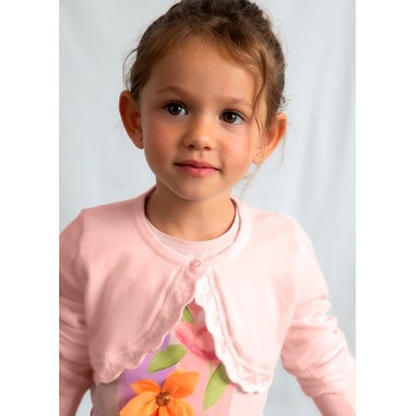 Bolerino tricot smerlato Cardigan e Maglia