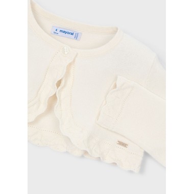 Bolerino tricot smerlato Cardigan e Maglia