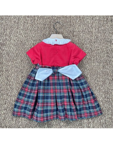 Abito ricamo punto smock Neonata 0/36