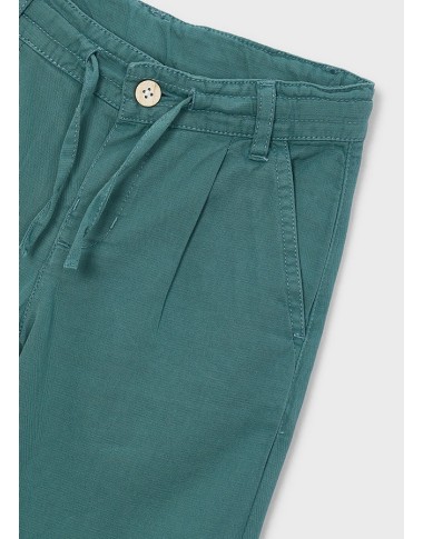 Mixed linen trousers