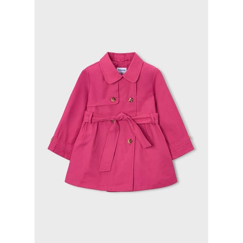 Trench doppiopetto Bimba 2/8 anni