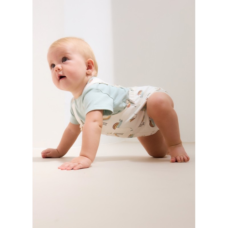 Salopette corta             T-Shirt e Salopette