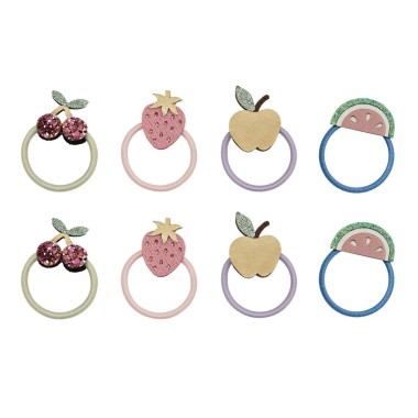 Set 8 mini codini frutta Fasce e Codini