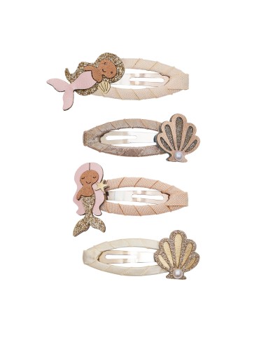 Set of 4 sirens and shells