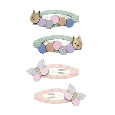 Set 4 mollette bruchi e farfalle Mollette e Fermagli