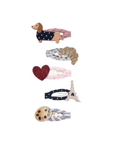Set 5 Paris Mini Clip