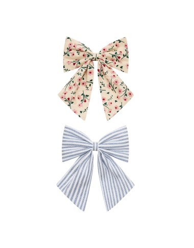 Set 2 Fermagli con fiocchi Mollette e Fermagli