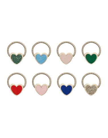 Set 8 Mini Codini hearts