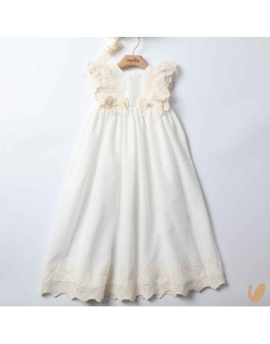 Long dress and baptismal headphone