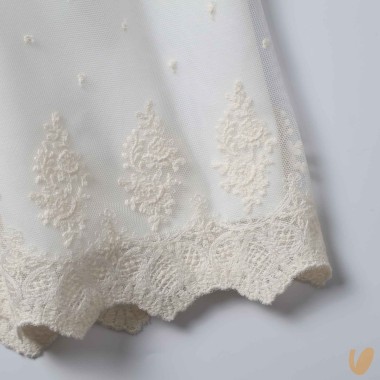 Abito lungo e cuffia battesimale Battesimo