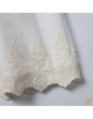 Long dress and baptismal headphone