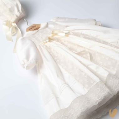 Abito e cuffia battesimale Battesimo