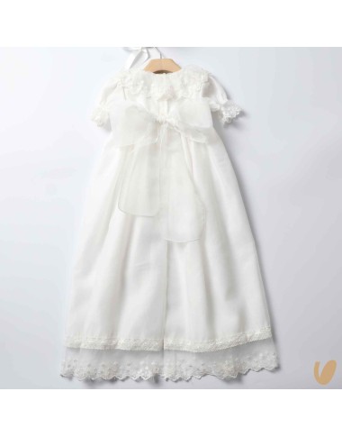 Long dress and baptismal headphone