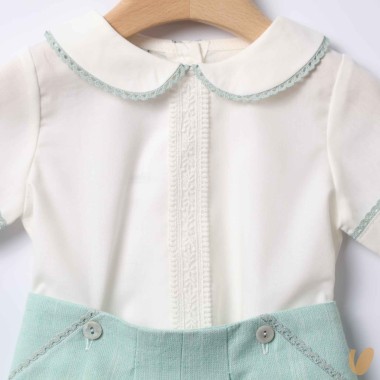 Completo battesimale 4 pezzi Battesimo