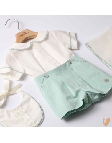 Completo battesimale 4 pezzi Battesimo