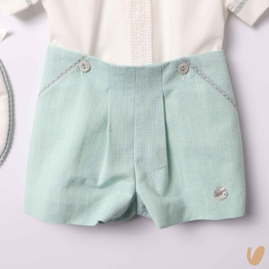 Completo battesimale 4 pezzi Battesimo